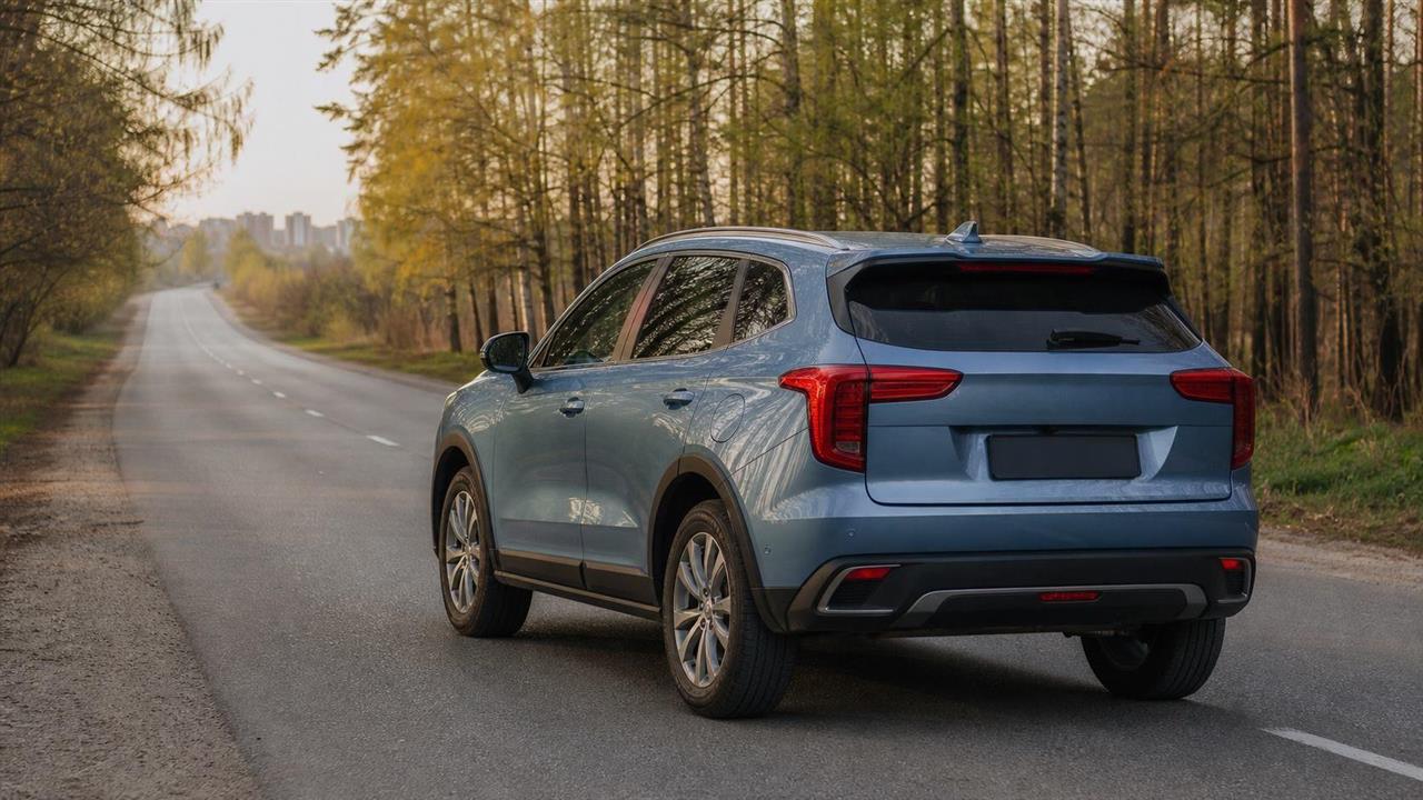 Haval Jolion на трассе
